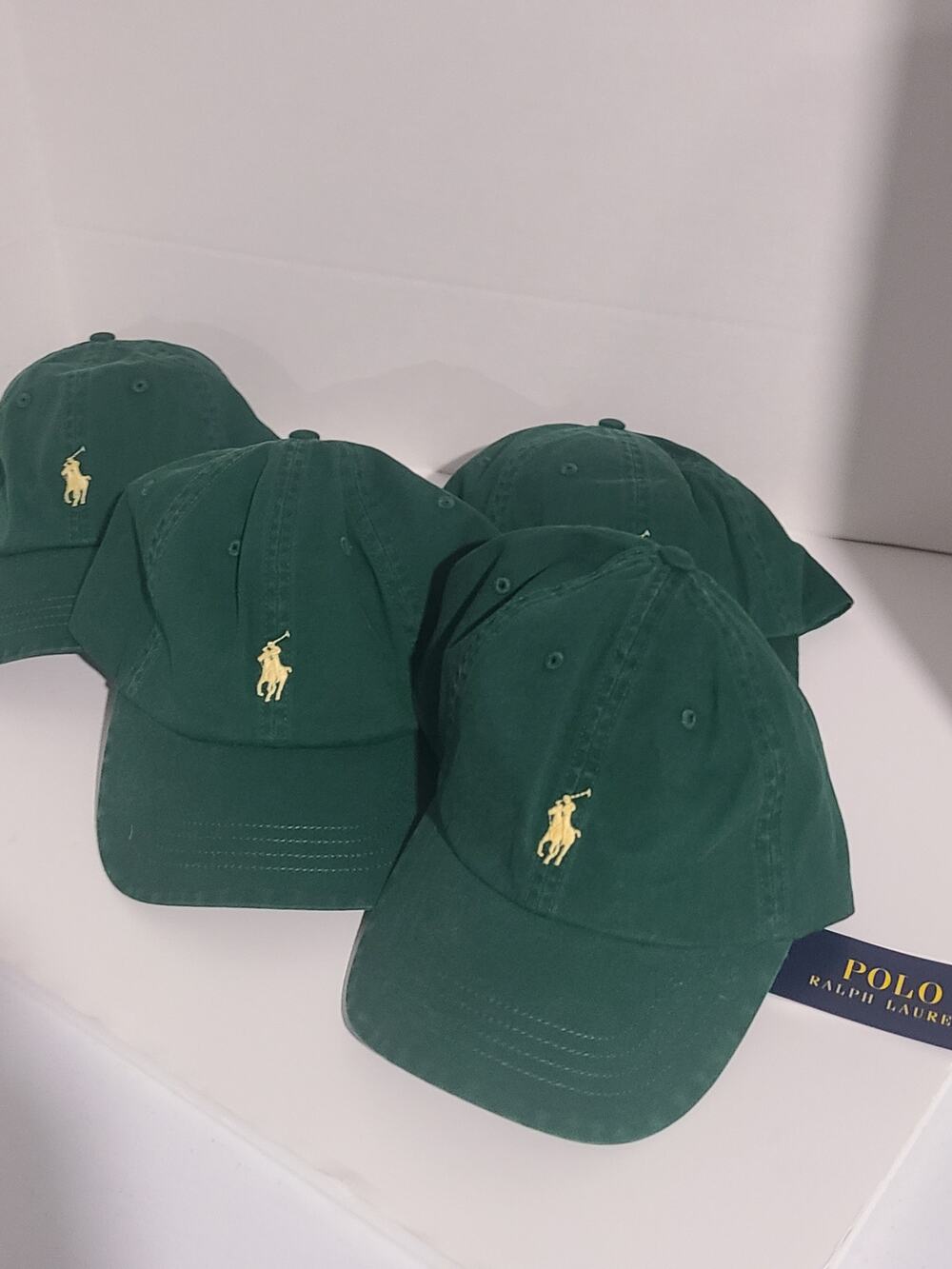 Polo Ralph Lauren Classic Baseball Cap – Green / Yellow Pony Logo